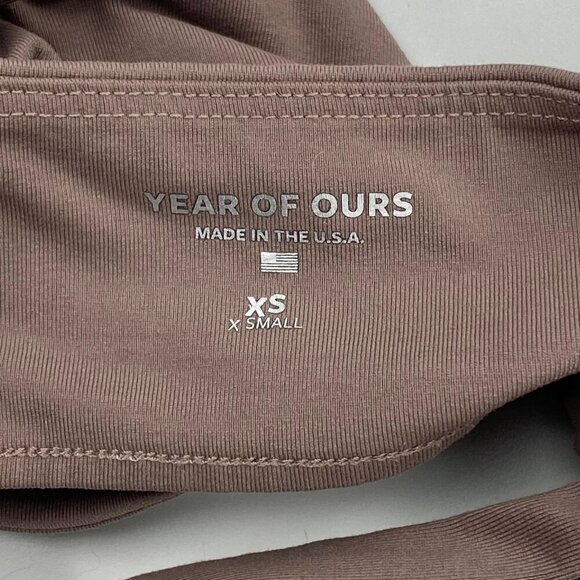 YEAR OF OURS Tie Front Swim Top Sz XS - Picture 5 of 5